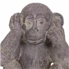 Decorative Figure Alexandra House Living Grey Magnesium Monkey 26 x 40 x 35 cm