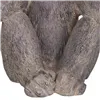 Decorative Figure Alexandra House Living Grey Magnesium Monkey 26 x 40 x 35 cm