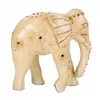 Decorative Figure Alexandra House Living White Mango wood Elephant 11 x 24 x 24 cm