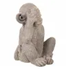 Decorative Figure Alexandra House Living Grey Polyresin Monkey 26 x 40 x 34 cm