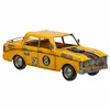 Decorative Figure Alexandra House Living Yellow Iron ABS Car 12 x 9 x 27 cm