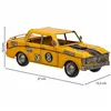 Decorative Figure Alexandra House Living Yellow Iron ABS Car 12 x 9 x 27 cm