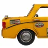 Decorative Figure Alexandra House Living Yellow Iron ABS Car 12 x 9 x 27 cm