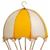 Decorative Figure Alexandra House Living Yellow Iron ABS Balloon Car Parachute 17 x 31 x 18 cm