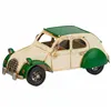 Decorative Figure Alexandra House Living Green Iron ABS Motorbike Trailer 9 x 9 x 41 cm