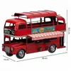 Decorative Figure Alexandra House Living Red Iron ABS Bus 14 x 18 x 28 cm