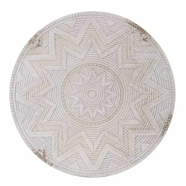 Decorative Plate Alexandra House Living Magnesium 50 x 6 x 50 cm