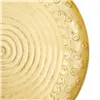 Decorative Plate Alexandra House Living Gold nickel 39 x 2 x 39 cm