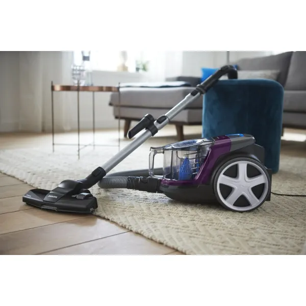 Putekļu Sūcējs bez Maisa Philips FC9333/09 Zils Melns Pelēks Violets 900 W 750 W