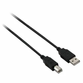 USB A - USB B kabelis V7 V7E2USB2AB-1.8M      Juoda