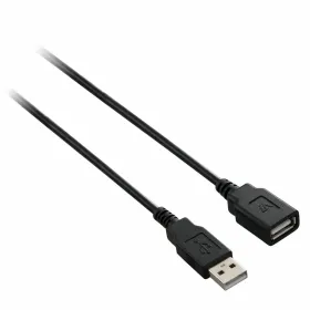 USB Kabelis V7 FBA_V7E2USB2EXT-03M Melns 3 m