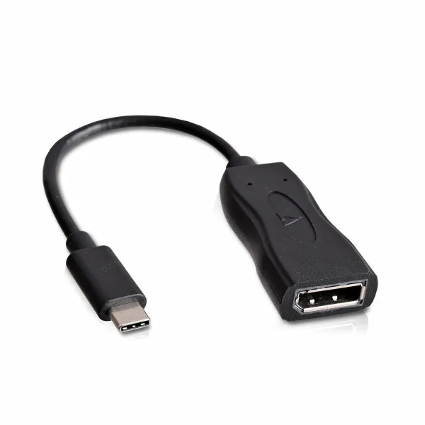 USB-C uz Display Porta Adapteris V7 V7UCDP-BLK-1N