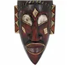 Mask Alexandra House Living Black Wood 6 x 50 x 16 cm