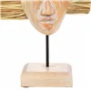 Mask Alexandra House Living Natural Wood Glass Marine algae 53 x 13 x 30 cm