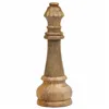 Decorative Figure Alexandra House Living Brown Mango wood Chess 14 x 36 x 14 cm