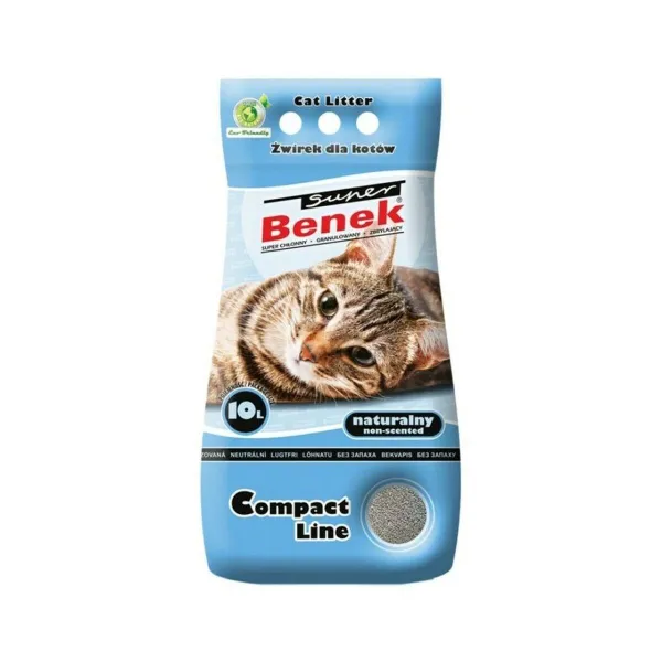 Kačių kraikas Super Benek Compact Natural 10 L