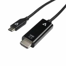 Адаптер USB-C—HDMI V7 V7UCHDMI-1M Чёрный 1 m