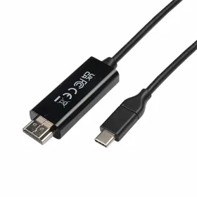 Адаптер USB-C—HDMI V7 V7UCHDMI-1M Чёрный 1 m