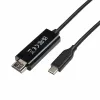 Адаптер USB-C—HDMI V7 V7UCHDMI-1M Чёрный 1 m