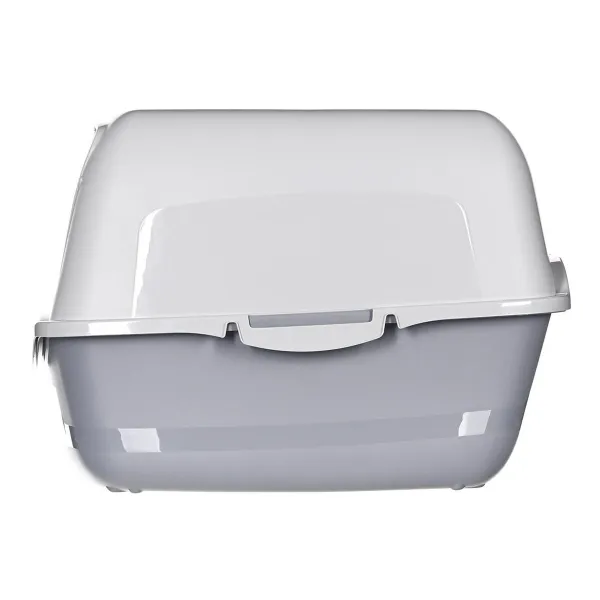Kaķu kaste Diamentiq 4004508810DIA Balts Pelēks Plastmasa 40 x 38,7 x 55,5 cm