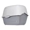 Cat Litter Box Diamentiq 4004508810DIA White Grey Plastic 40 x 38,7 x 55,5 cm