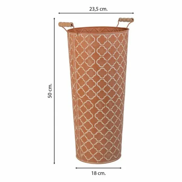 Umbrella stand Alexandra House Living Terracotta 23 x 50 x 23 cm