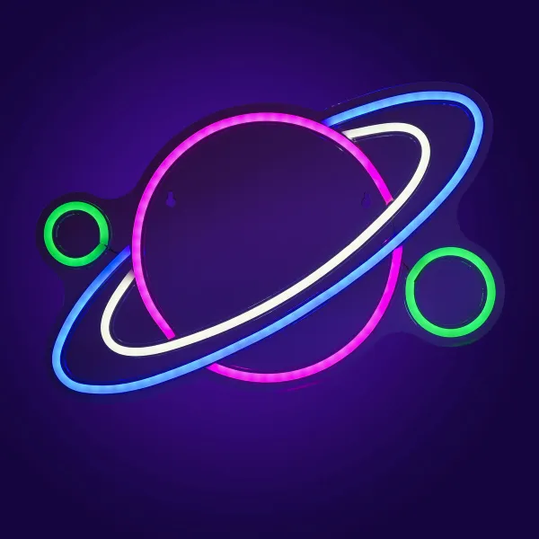 Светящееся украшение Actis ACS-NEON PLANET Разноцветный 80