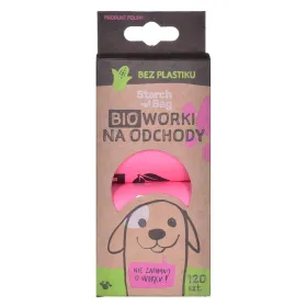 Prügikott Starch Bag 961810 Roosa (120 Tükid, osad)