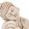 Decorative Figure Alexandra House Living Grey Polyresin Buddha 25 x 34 x 25 cm