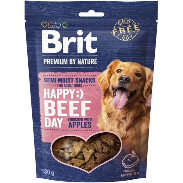Koiran makupala Brit BRIT Premium Dog Snack Beef with Apples Pihvi 180 g