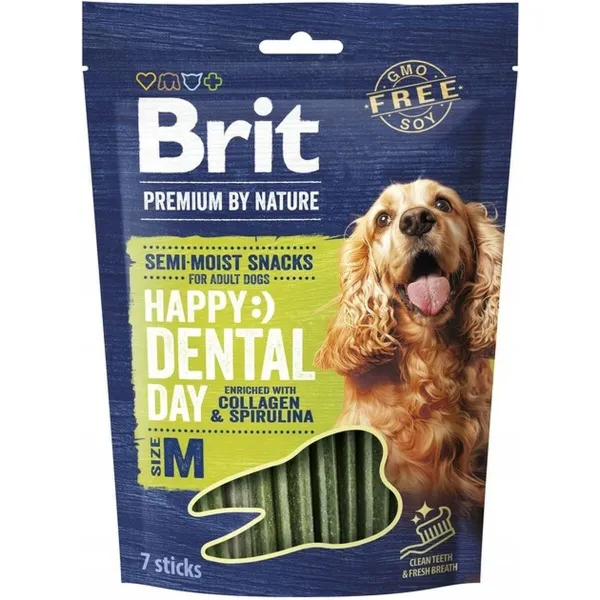 Koiran makupala Brit Premium Dog Snack Dental M 180 g