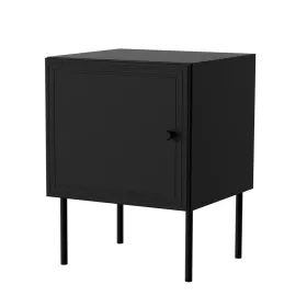 Nightstand Cama Meble PALAZZO 400031 Black