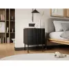 Nightstand Cama Meble ISLA 400068 Black