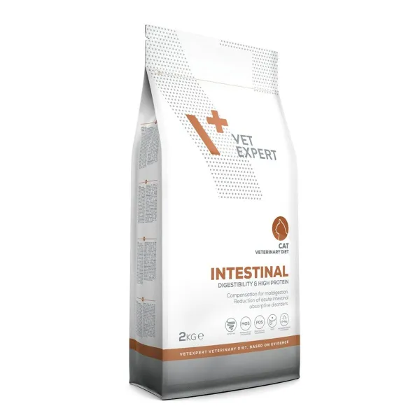 Kačių maistas VETEXPERT Intestinal Cat 2 Kg