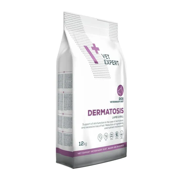 Фураж VETEXPERT Dermatosis Dog Lamb & Krill Мясо ягненка 12 kg