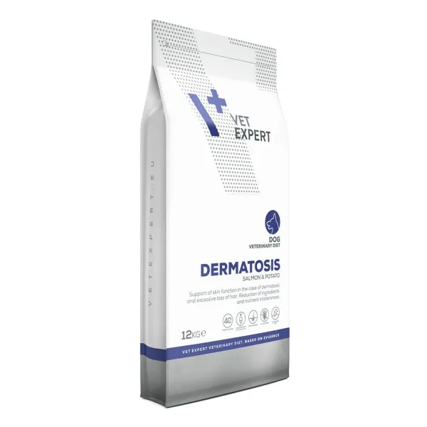 Фураж VETEXPERT Dermatosis Лососевый 12 kg