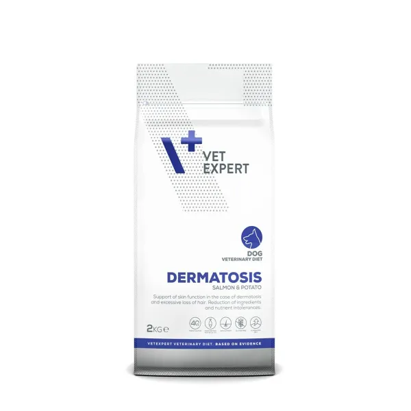 Lopbarība VETEXPERT Dermatosis Laša krāsas 2 Kg