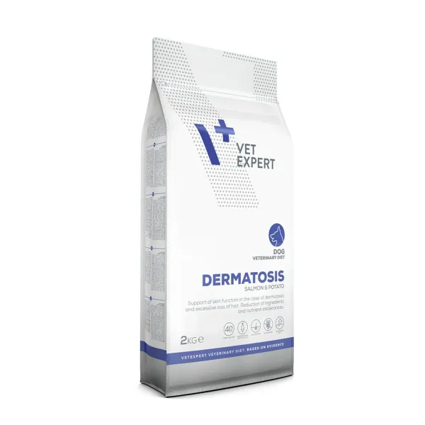 Lopbarība VETEXPERT Dermatosis Laša krāsas 2 Kg