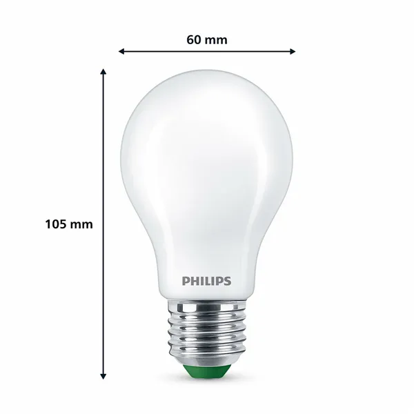 LED lamp Philips Ultra Efficient Led Classic 4 W 60 W E27 840 lm White (4000 K)