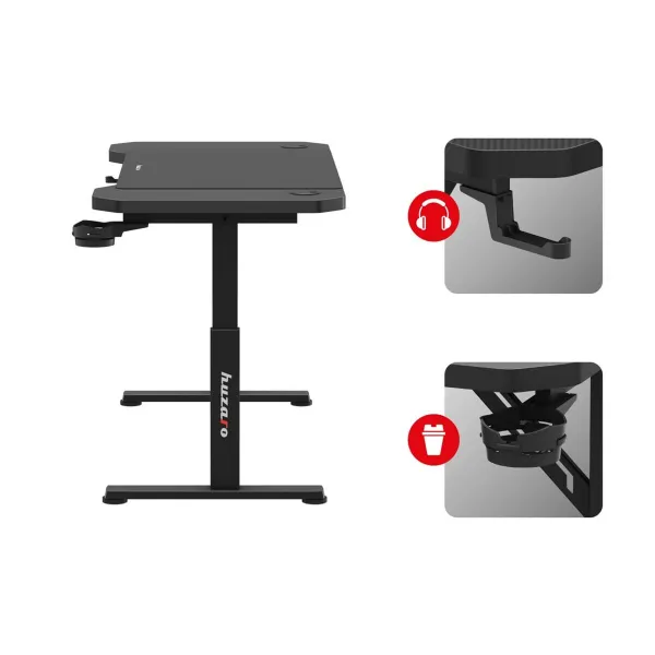 Rašomasis stalas Huzaro HZ-Hero 2.6 Black