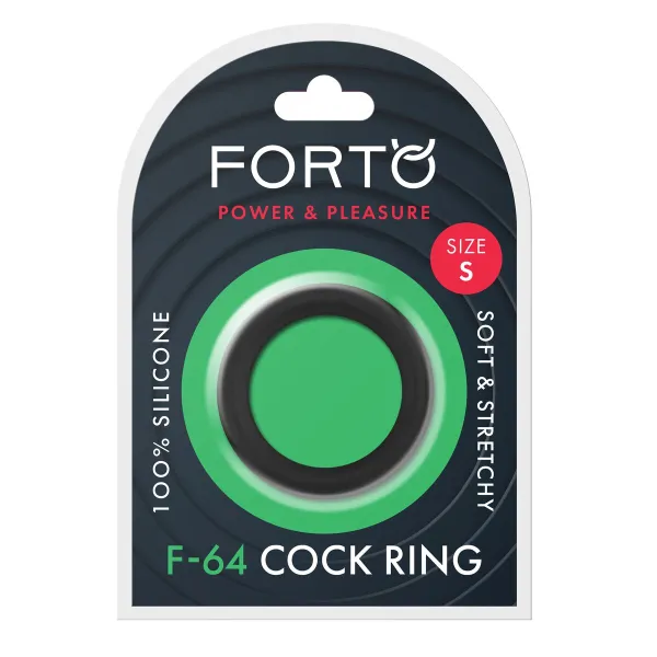 Penisrenkaat Forto Musta S Ø 40 mm