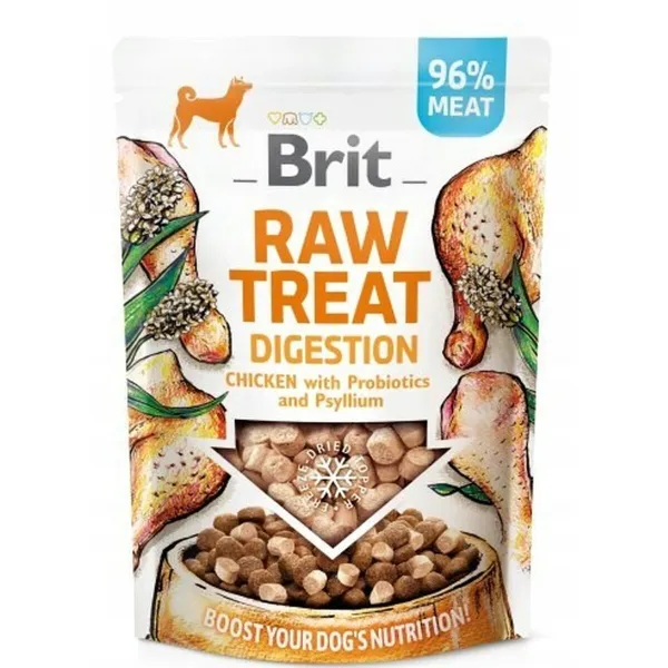 Lopbarība Brit Raw Treat Digestion Cālis 40 g