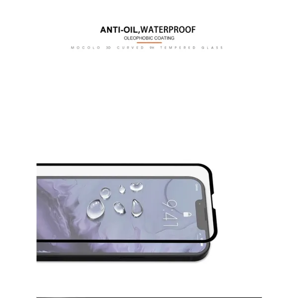 Mocolo 3D Glass Full Glue - Protective glass for iPhone 13 / 13 Pro