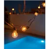 Wreath of LED Lights New Garden Allegra Black 8 m E27 10 350 lm