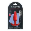 Анальный пробка Forto Красный