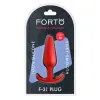 Анальный пробка Forto Красный