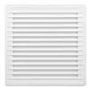 Ventilation grille EDM 87724 White 17 x 17 x 1,15 cm Mosquito net