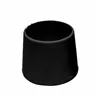 Ferrule/Terminal plug Micel CNT07 Black Natural rubber Circular Ø 40 x 40 mm (25 Units)