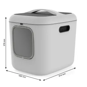 Ящик для кошачьего туалета Rotho Biala XL Белый Пластик
