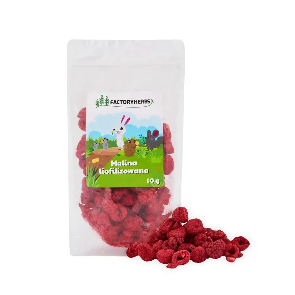 Rabbit Food Factoryherbs Freeze-dried raspberries Fruits Chichilla Guinea pig Hamster Rat Mouse Rodents Birds